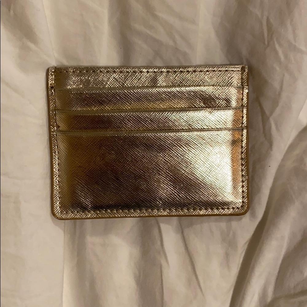 Gold card holder